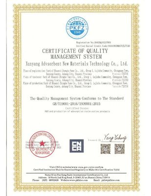 Grote poreuze anionenwisselhars