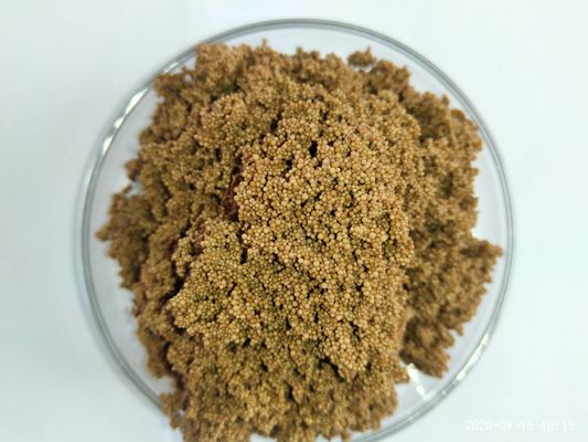 Ionenwisselhars voor de behandeling van VOC's en de zuivering van organische stoffen in productieprocessen voor synthetisch kunststof
