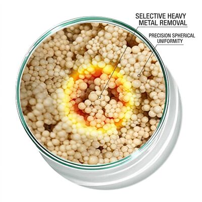 ACD-100 Amino Carboxylic Acid Chelating Resin Adsorbs Heavy Metals from Mining Wastewater Treatment