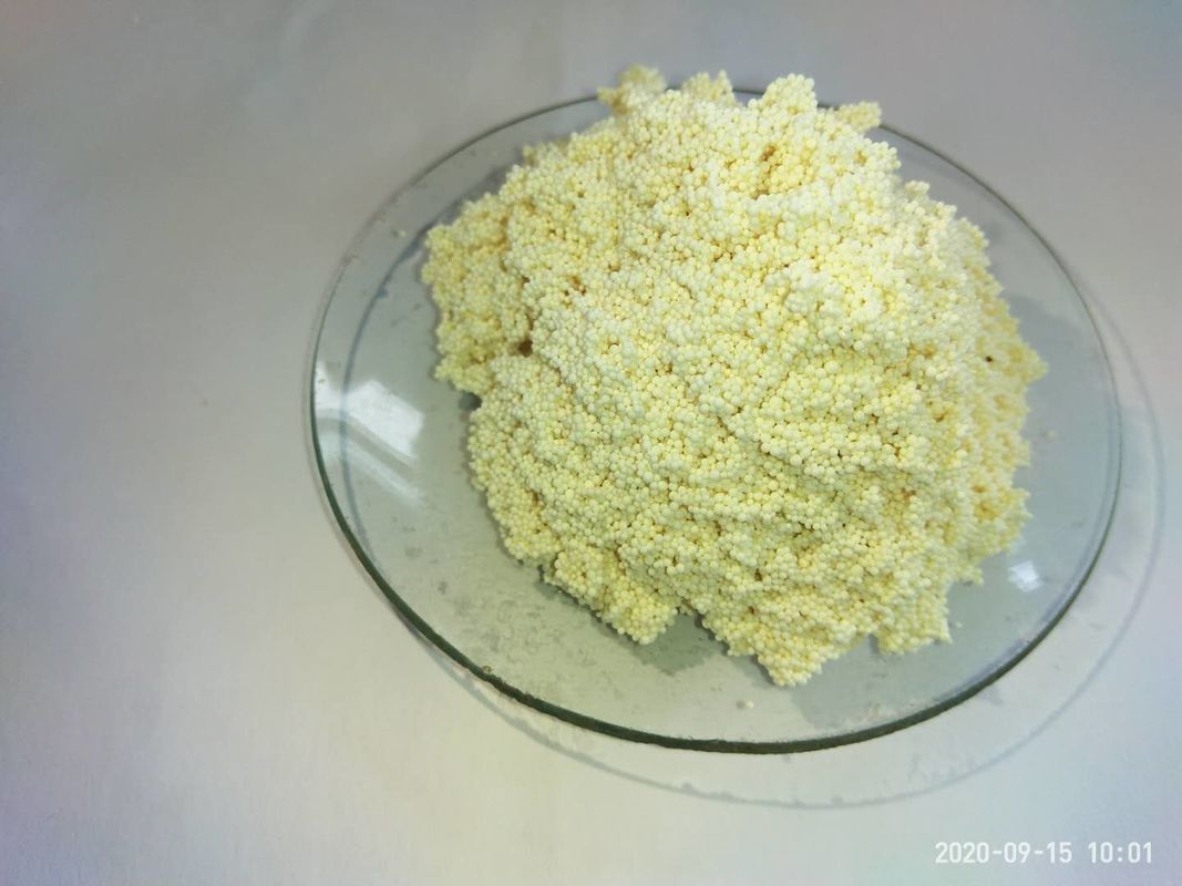 D201U Gel-type sterke basis anionenwisselhars is aangepast voor uraniumwinning doeleinden, waarbij verzacht zuiver water wordt gebruikt bij de bereiding van ontzilting oplossingen.